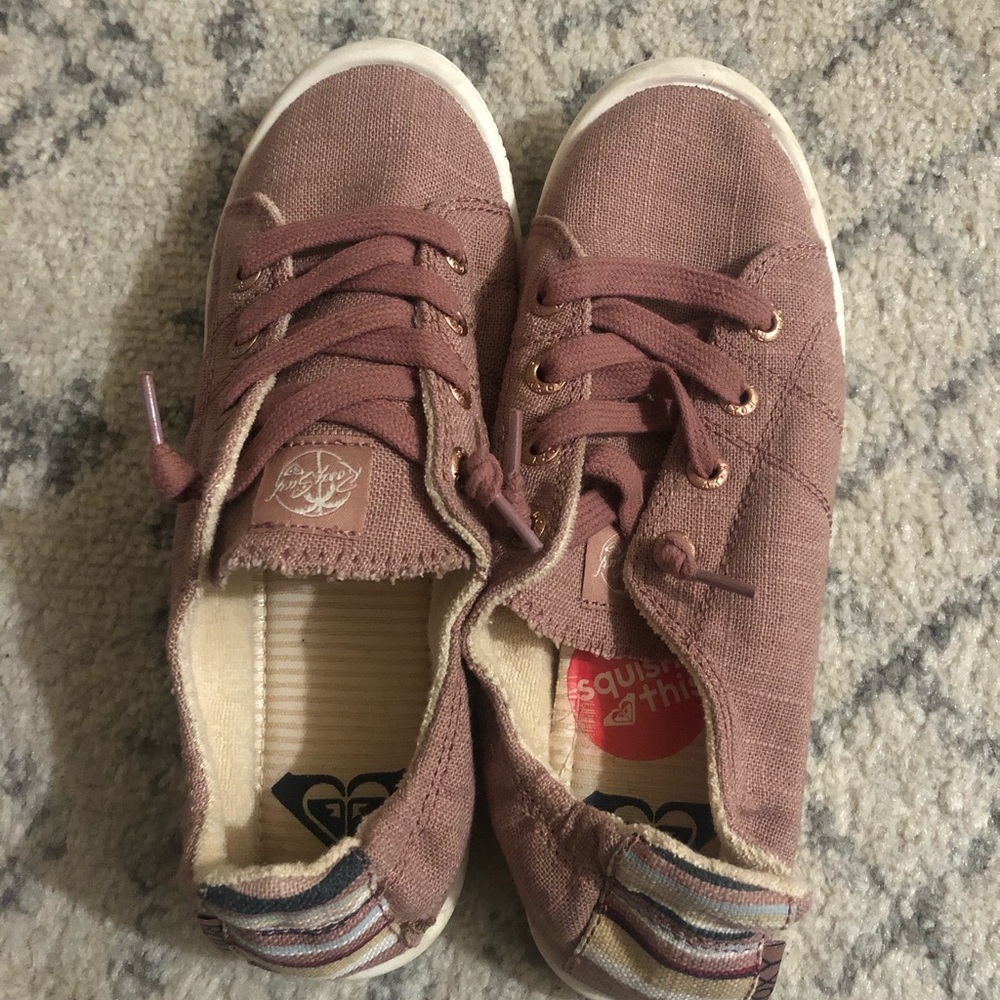 Roxy shoes. Pink/purple color. Size 7. Like new.